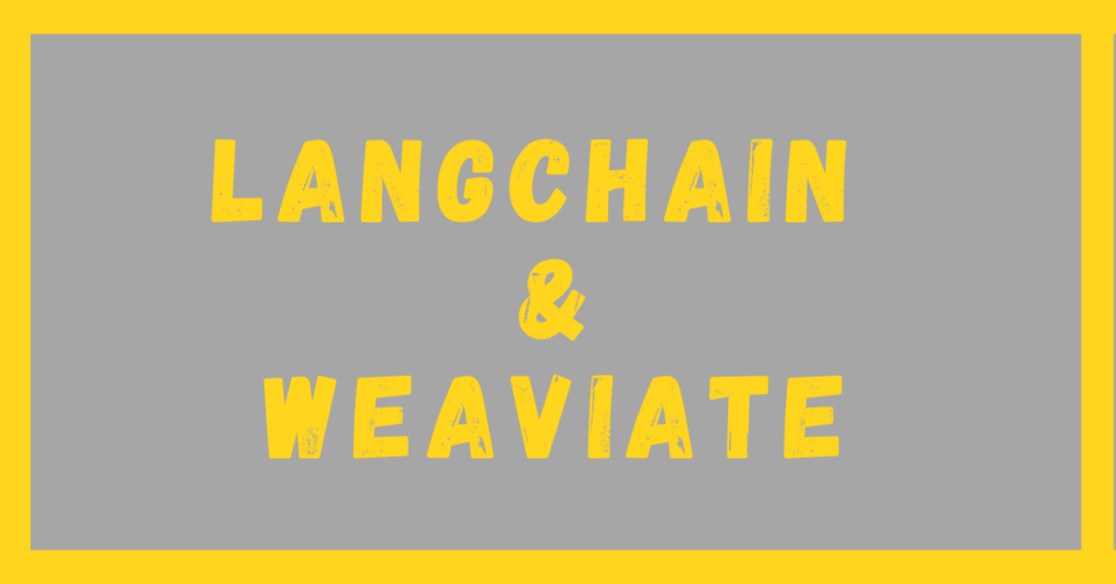 LangChain Weaviate Feature Image