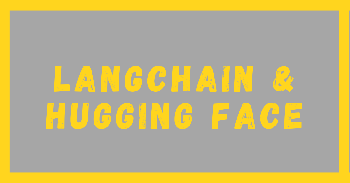 Feature Image of LangChain Hugging Face Blog