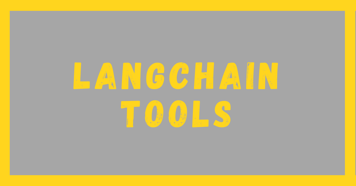 LangChain Tools Feature Image